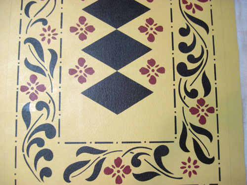 Cutler House Floorcloth