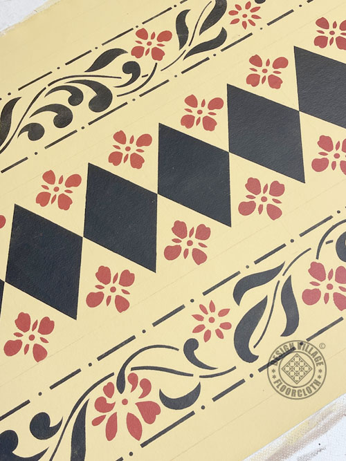 Cutler House Floorcloth