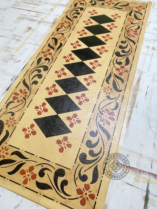 Cutler House Floorcloth