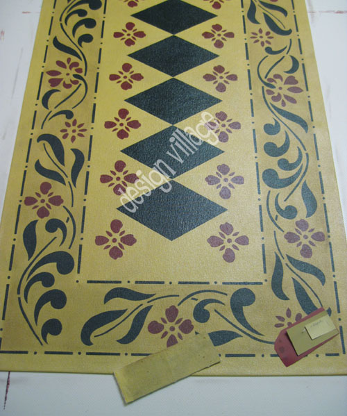 Cutler House Floorcloth