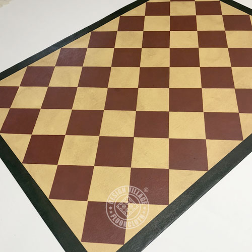 Diamond Pattern Floorcloth