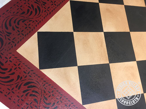 Rosedale Floorcloths 5x7