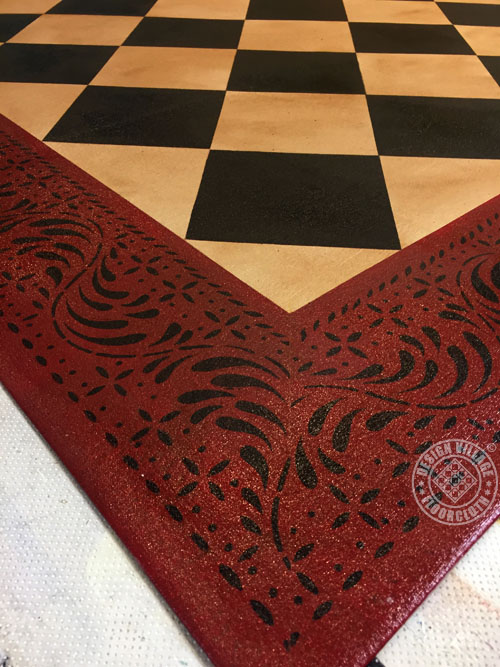 Rosedale Floorcloths 5x7