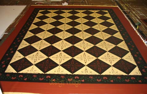 Durant House Floorcloth