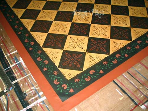 Durant House Floorcloth