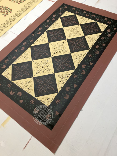 Durant House Floorcloth