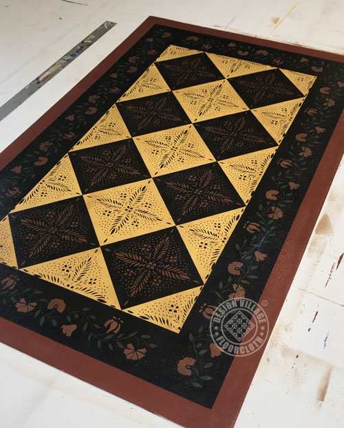 Durant House Floorcloth