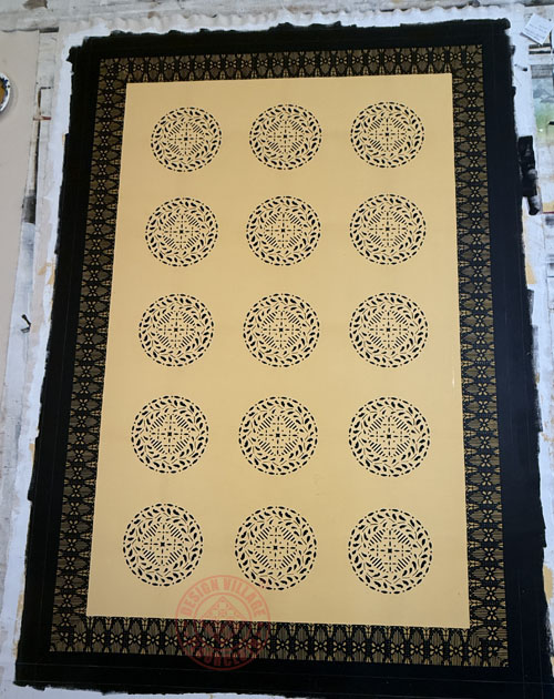 Durant House Floorcloth #8