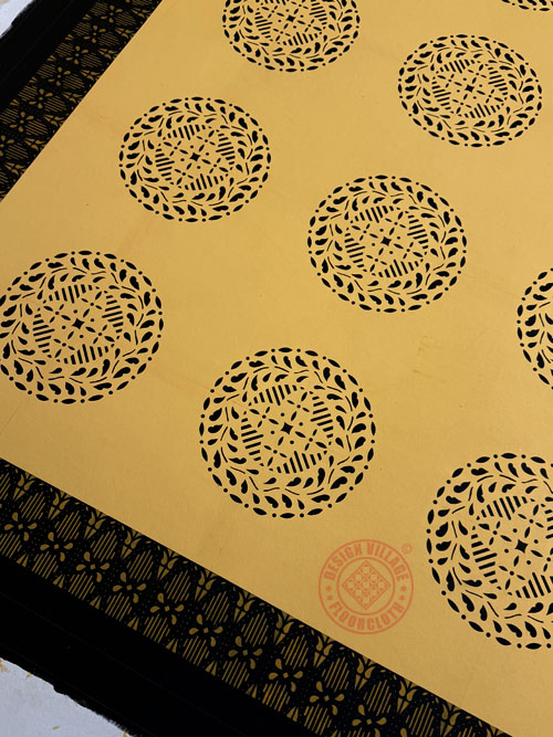 Durant House Floorcloth #8