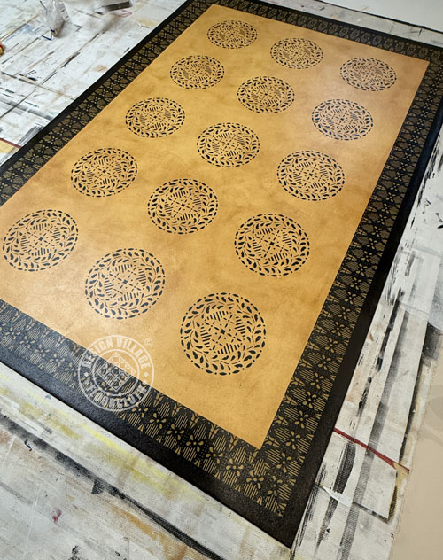 Durant House Floorcloth #8