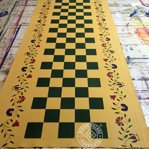 Durant House Floorcloth
