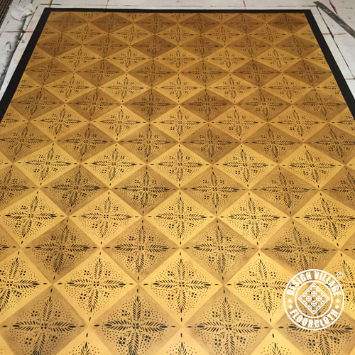 Durant House Floorcloth #9