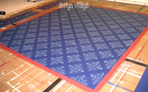 Durant House Floorcloth