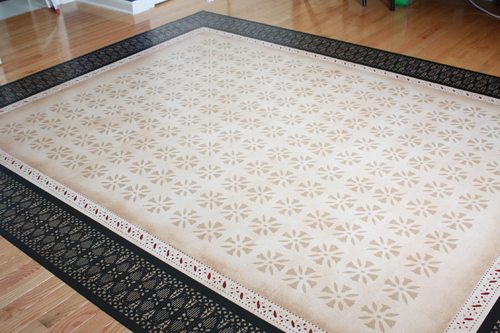 Ebenezer Bump Floorcloth