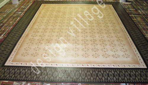 Ebenezer Bump Floorcloth