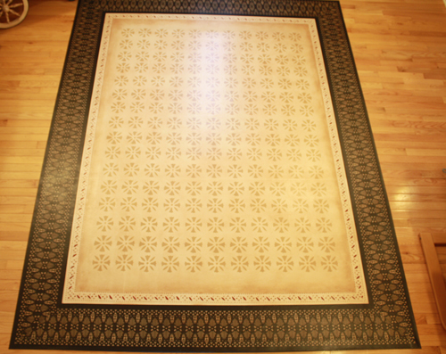 Ebenezer Bump Floorcloth