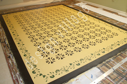 Ebenezer Durant Floorcloth