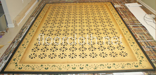 Ebenezer Durant Floorcloth