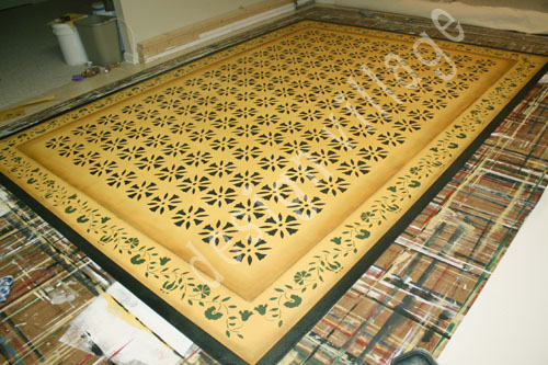 Ebenezer Durant Floorcloth