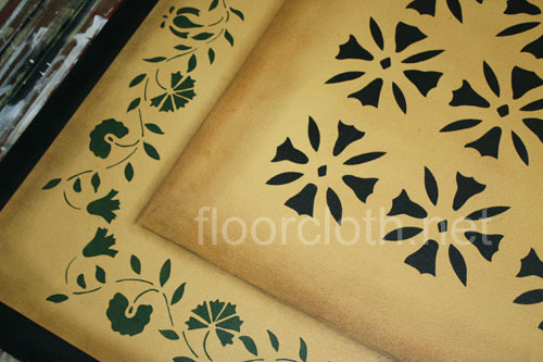 Ebenezer Durant Floorcloth