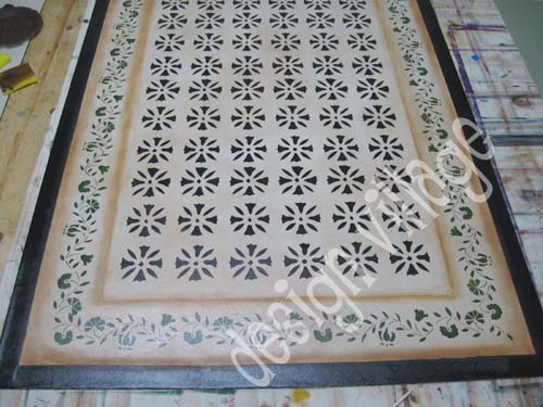 Ebenezer Durant Floorcloth