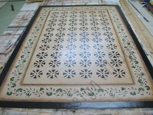 Ebenezer Durant Floorcloth