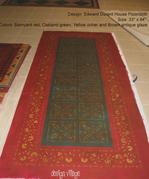 Durant House Floorcloth