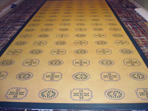 Bump Tavern Floorcloth