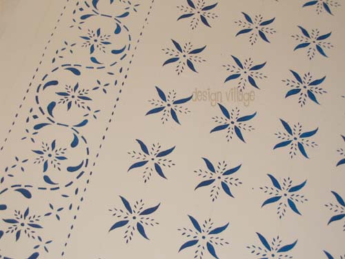 May House Floorcloth