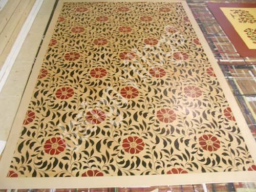 Valley of Flowers Floorcloth #3