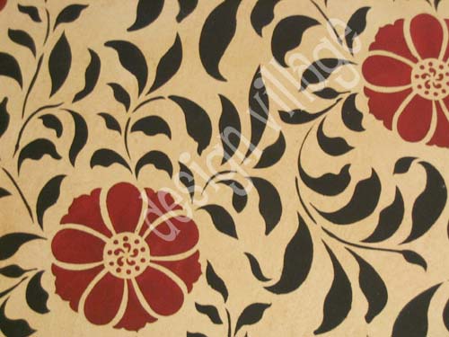 Valley of Flowers Floorcloth #3