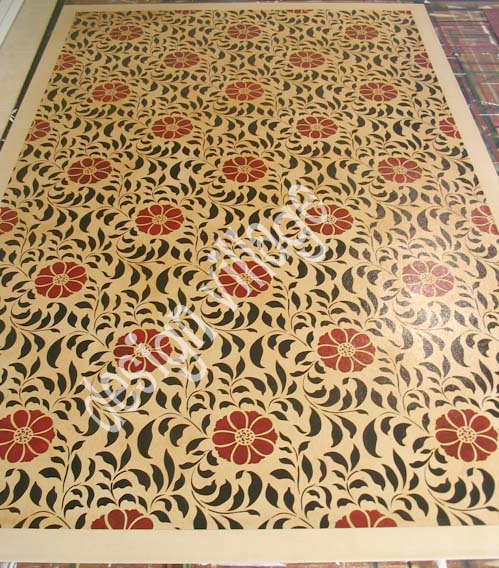 Valley of Flowers Floorcloth #3