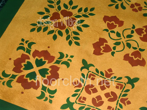 Baltimore Sampler Floorcloth