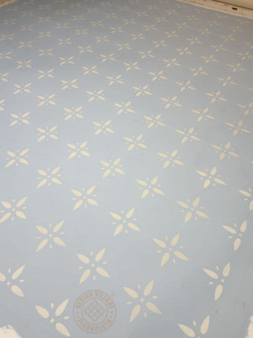 Georgetown Diamond Pattern Floorcloth