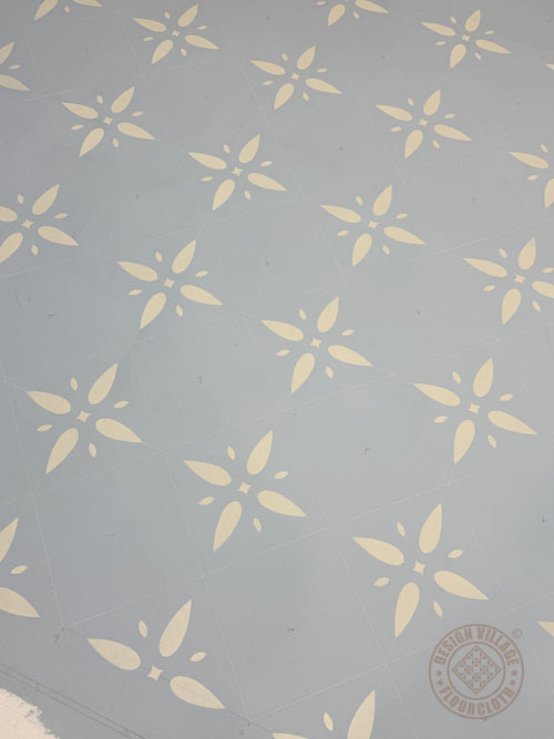 Georgetown Diamond Pattern Floorcloth