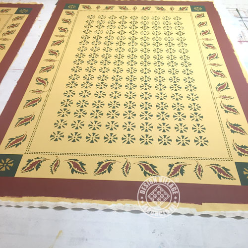 Grant House Oak Hill Floorcloth