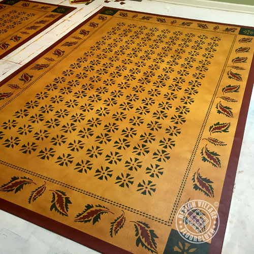 Grant House Oak Hill Floorcloth