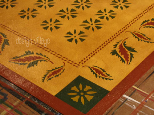 Grant House Oak Hill Floorcloth