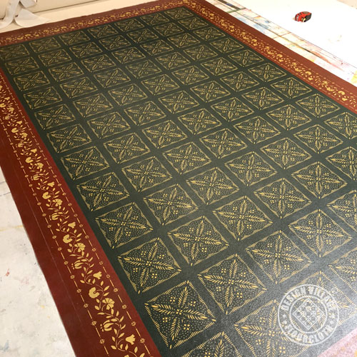 Durant House Floorcloth