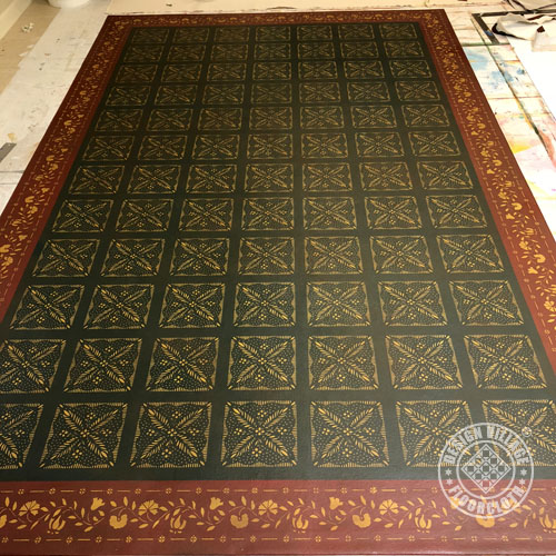 Durant House Floorcloth