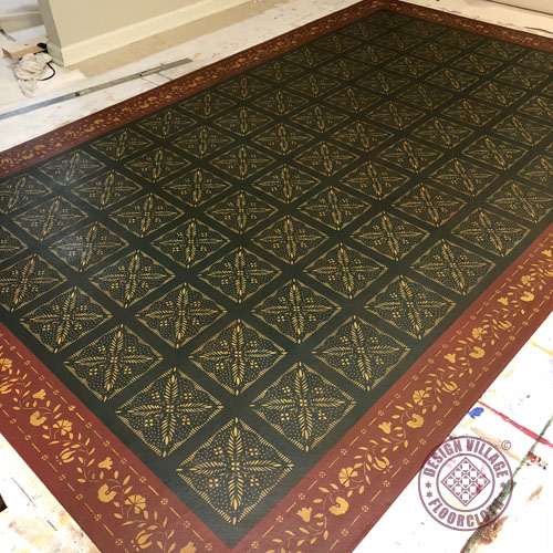 Durant House Floorcloth