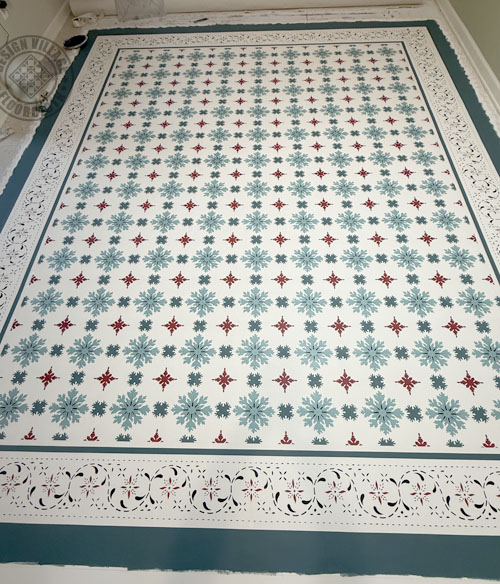 Humphries House Floorcloth