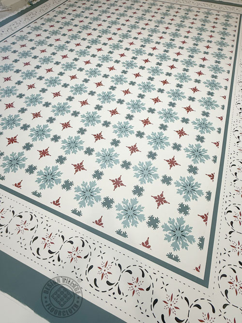 Humphries House Floorcloth