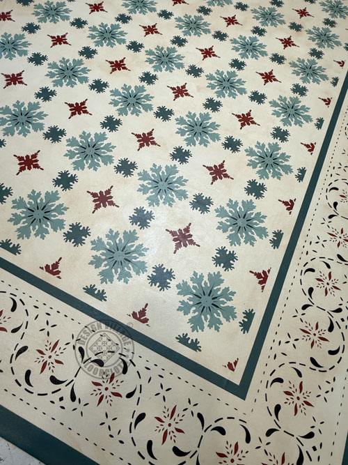 Humphries House Floorcloth