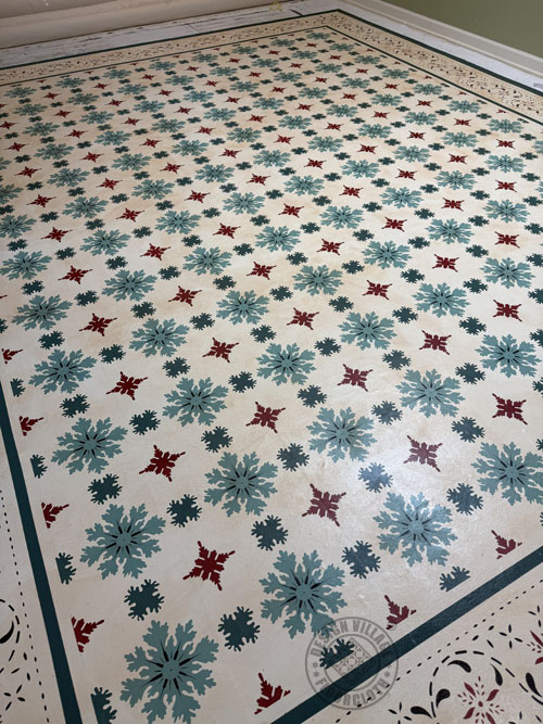 Humphries House Floorcloth