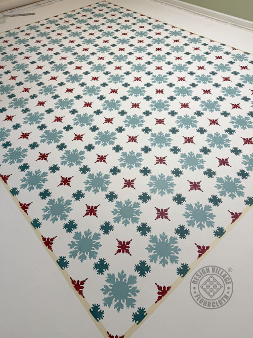 Humphries House Floorcloth