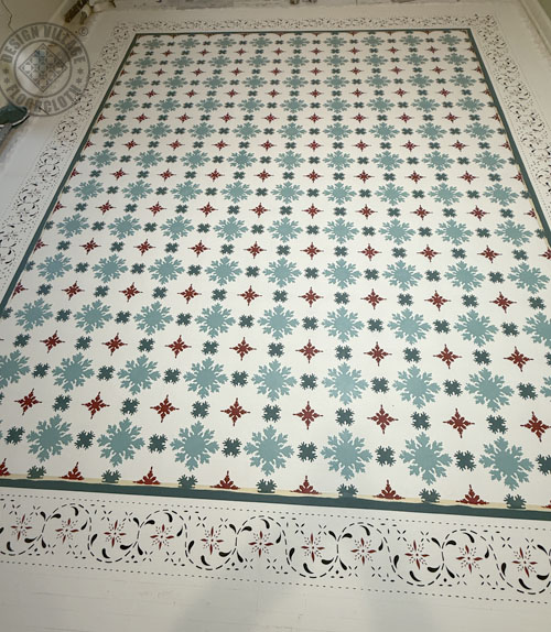 Humphries House Floorcloth
