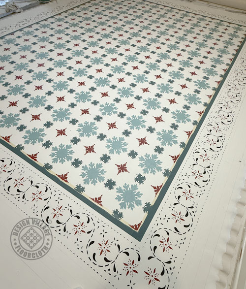 Humphries House Floorcloth
