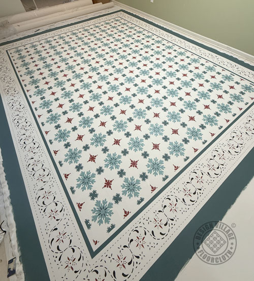 Humphries House Floorcloth