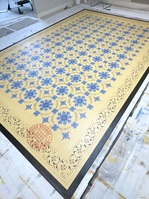 Humphries House Floorcloth